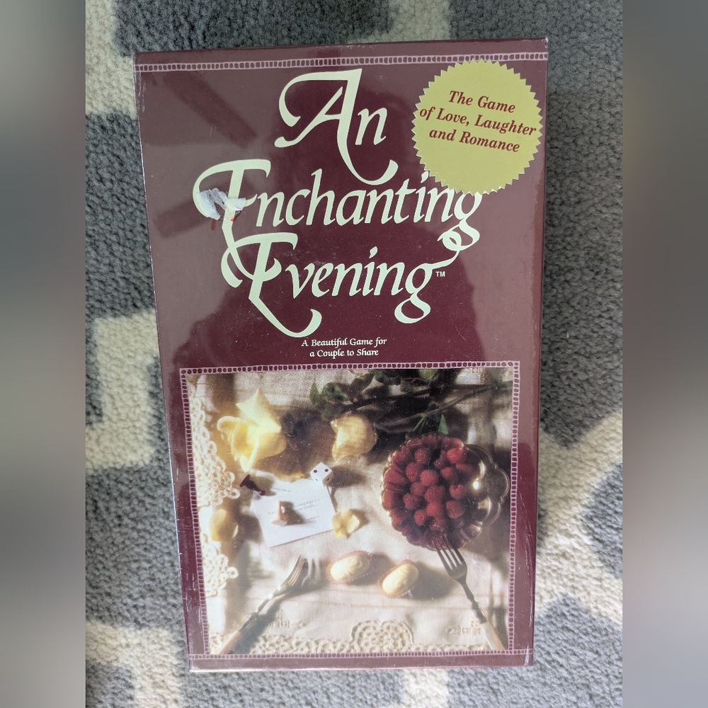 New, Sealed, 80's Vintage Game "An Enchanting Evening (1981)"